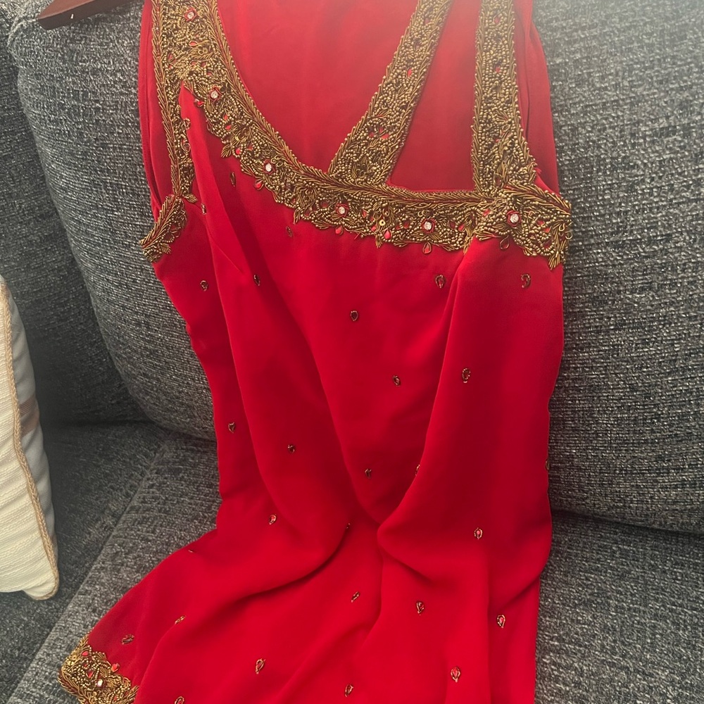 Kadeesha Fashion Red Small blouse.